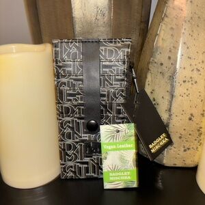 Badgley Mischka Monogram Vegan Leather Wallet